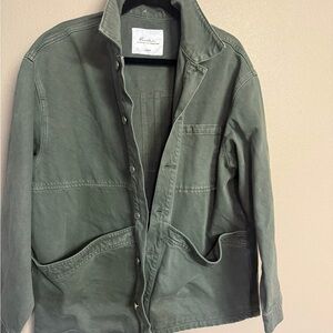 KanCan Olive Utility Jacket